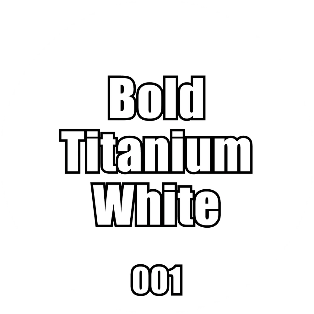 Pro Acryl Paint: Bold Titanium White