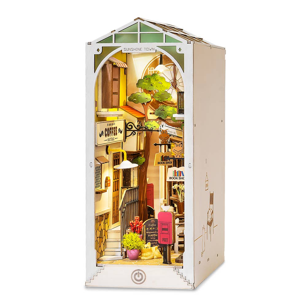 Robotime DIY House Sunshine Town Book Nook TGB02
