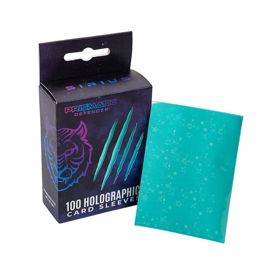 Prismatic Defender: Holographic Card Sleeves - Standard Size - 3 Foil Designs