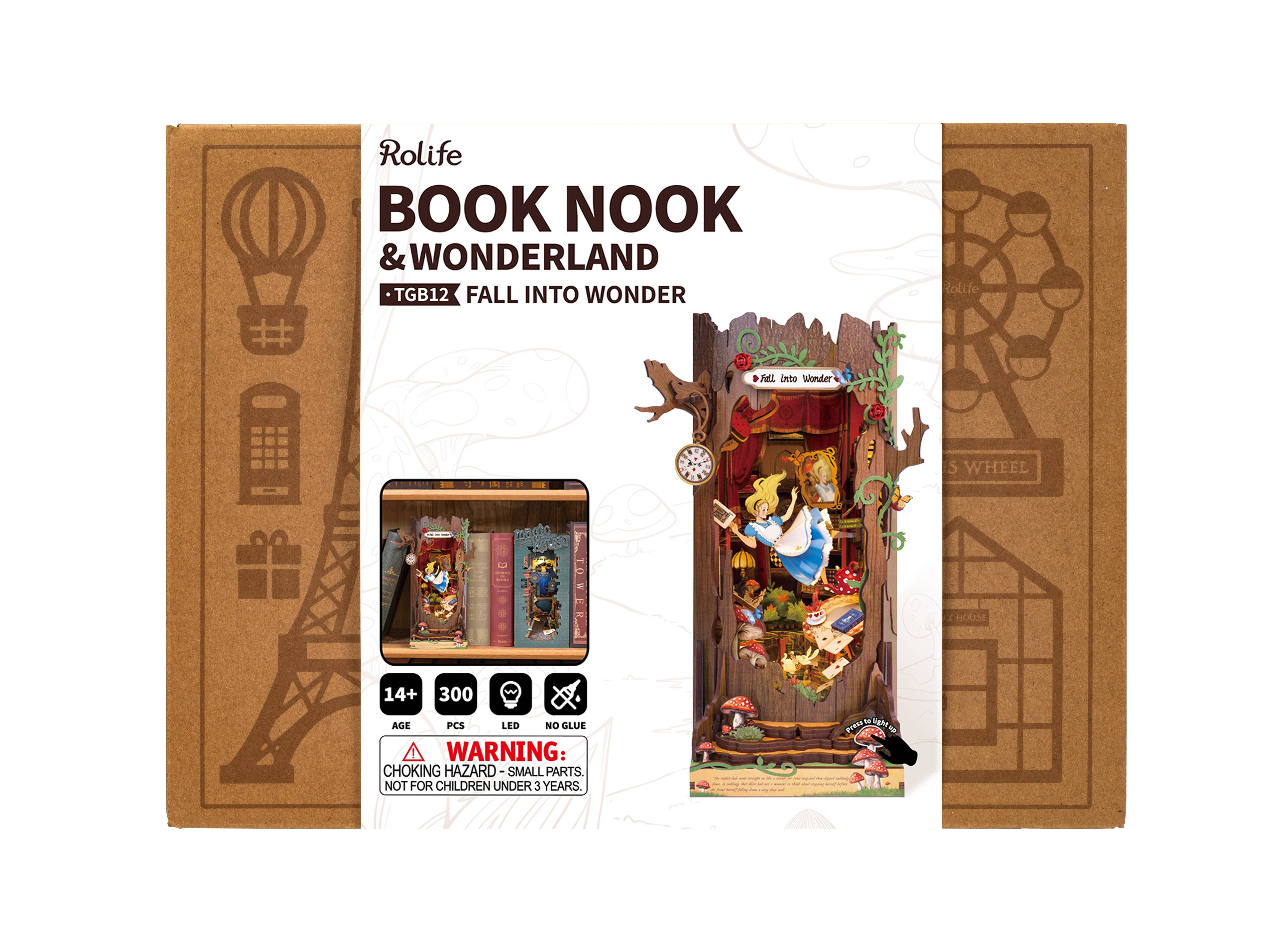 Rolife Fall into Wonder DIY BooK&Nook TGB12