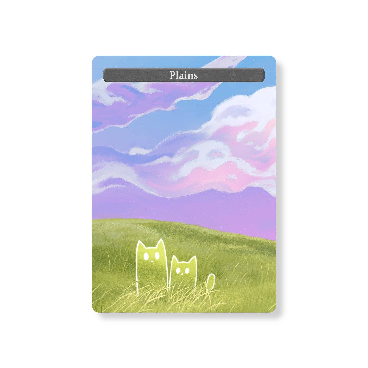 Cavernas y Calicos Mana Cats Plains - Conjunto de representación de tierras