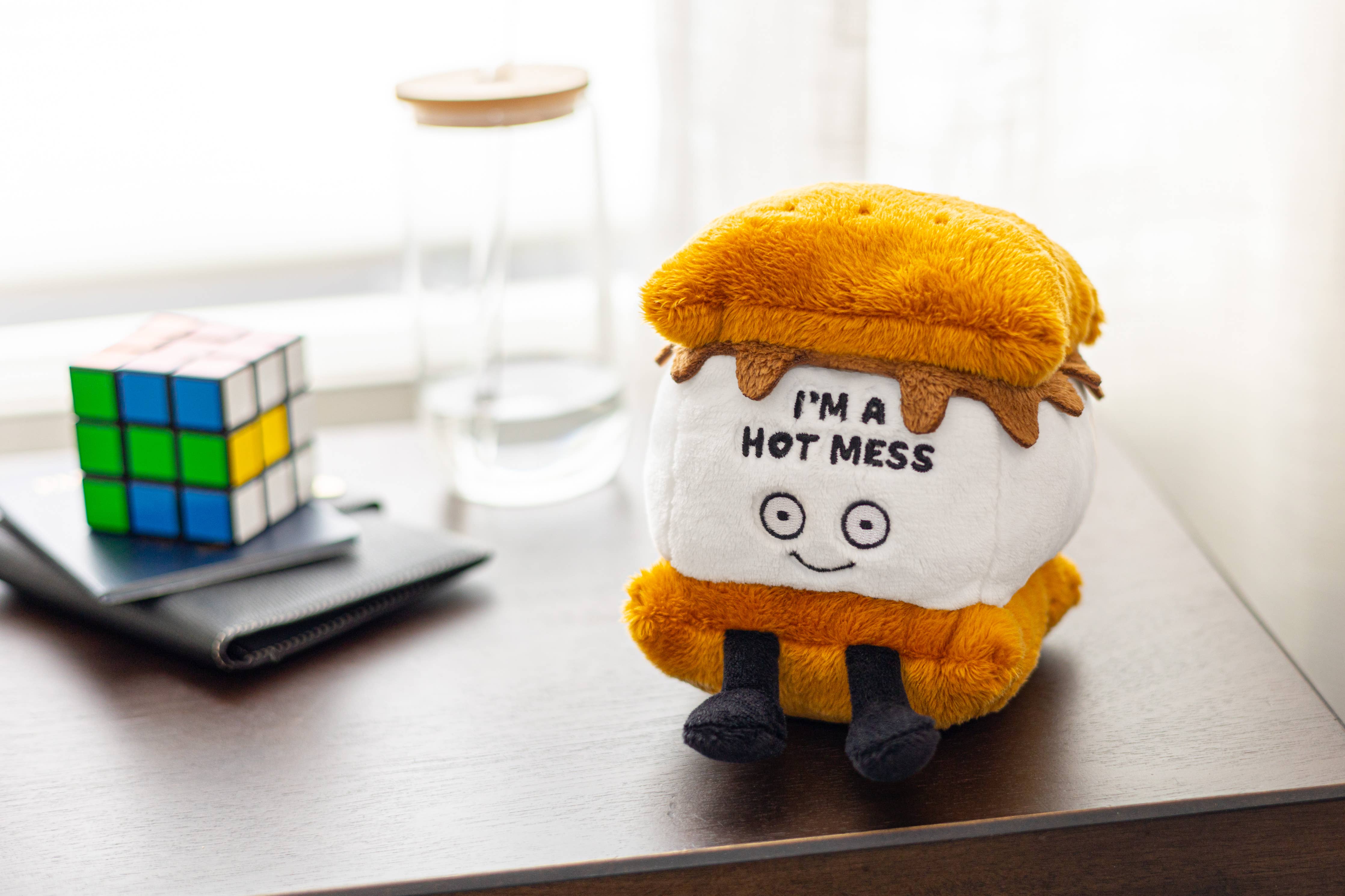 Cute S'Mores Plush Perfect Holiday Gift Soft Toy Funny