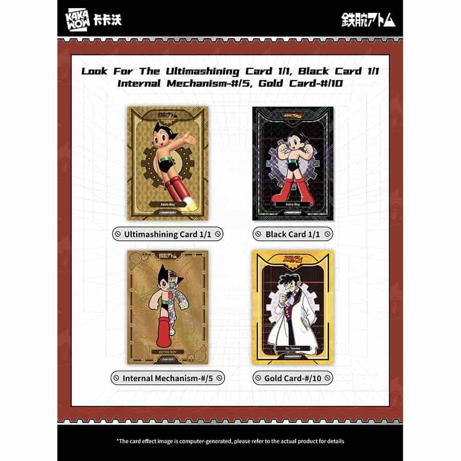 KAKAWOW PHANTOM ASTRO BOY Trading Cards Sealed Box(Blaster)-7packs