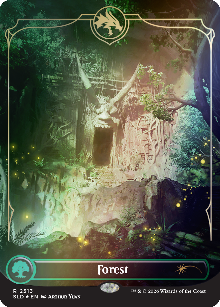 Magic the Gathering: Secret Lair Drop Series - Lands of the Forgotten Realms - FOIL
