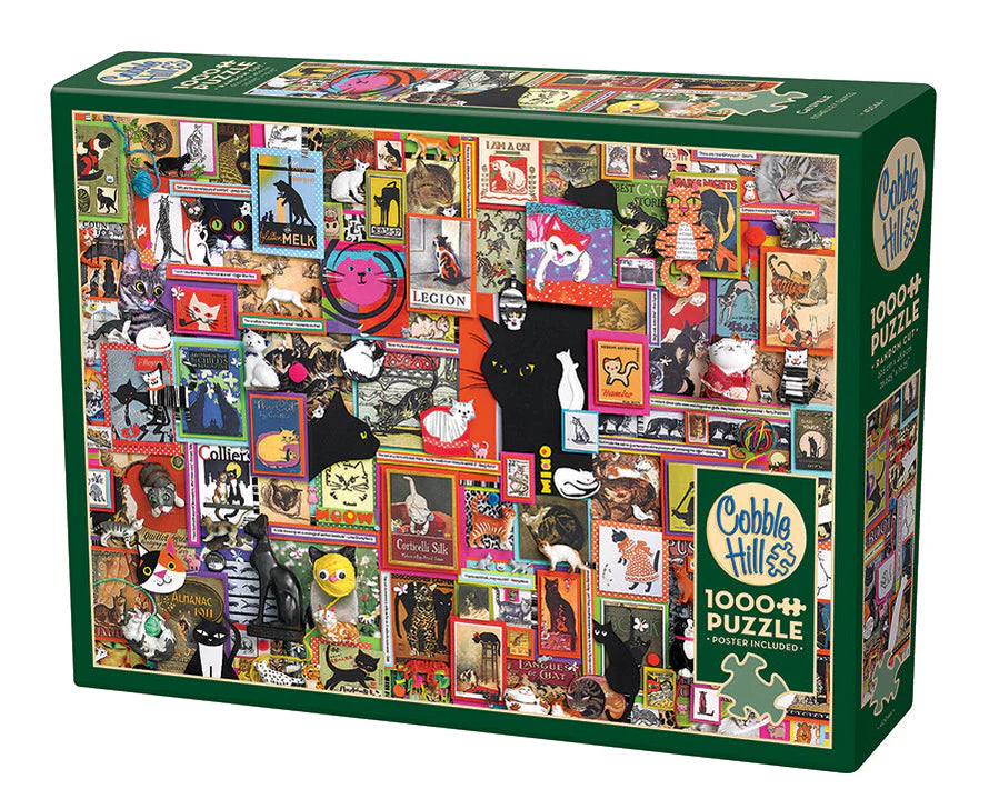 Puzzle: Catsville (1000 pcs.)