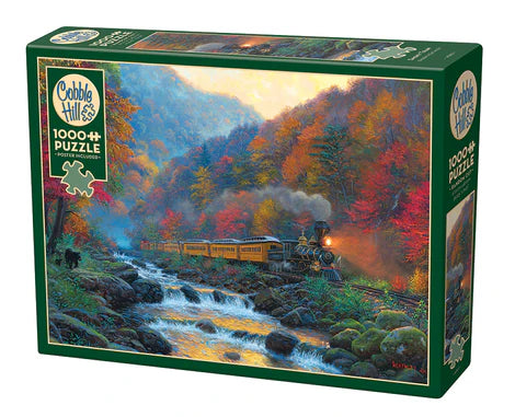 Puzzle: Smoky Train (1000 pcs)