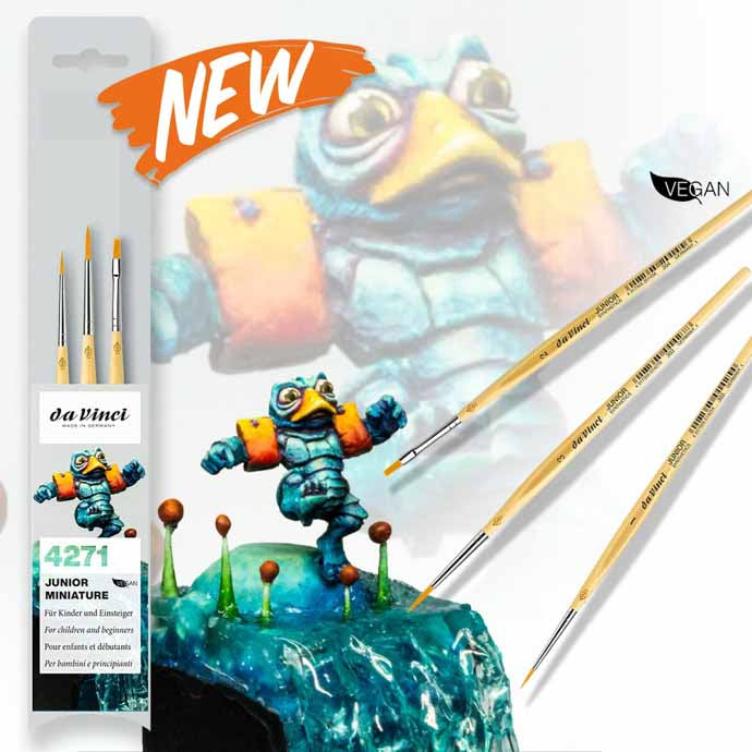 Da Vinci: JUNIOR Paint Brush Set - Series 4271