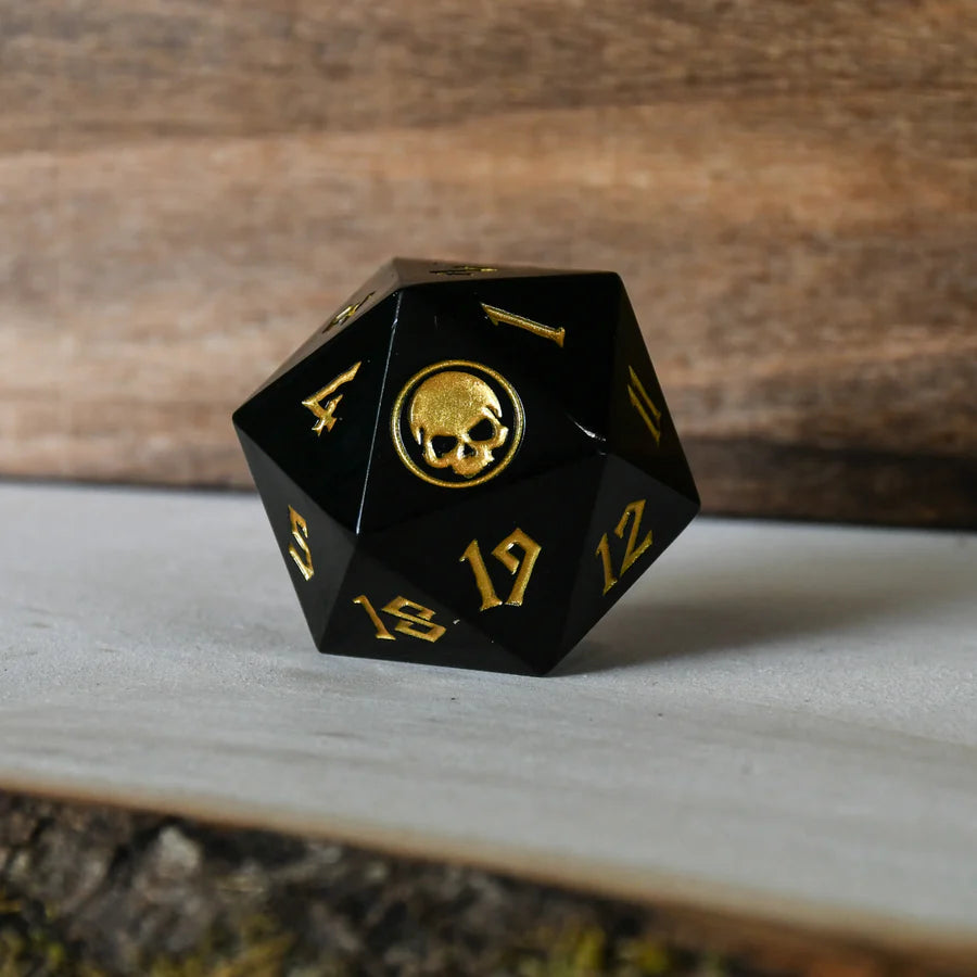 Misty Mountain Spindown Metal D20