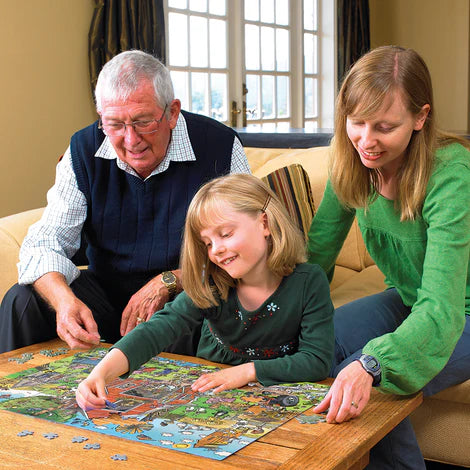 Puzzle: Farmyard Folly (Family Sized for All Ages)