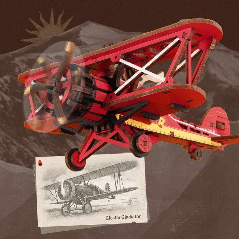 ROKR Sky Captain DIY Pendulum Toy 3D Puzzle