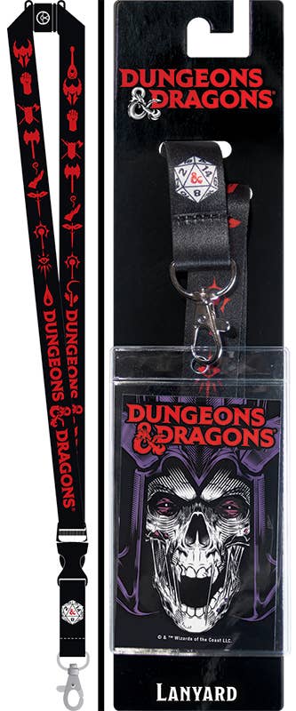 Dungeons and Dragons Lanyard