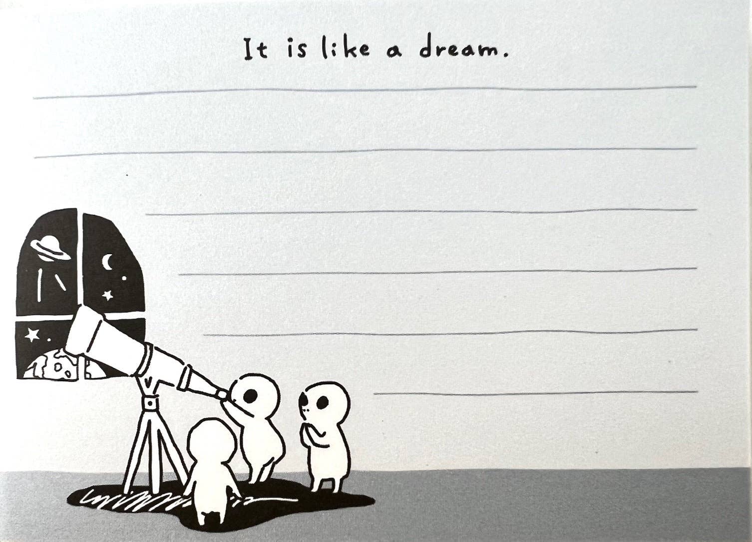 CRUX Relax Aliens Mini Notepad-10