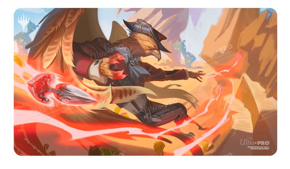 MTG Playmat: Outlaws of Thunder Junction, Slickshot Showoff