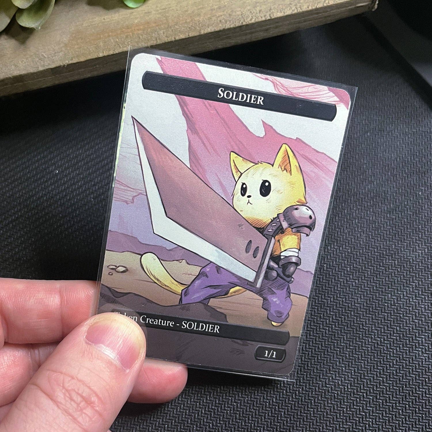 Caverns & Calicos Mana Cats SOLDIER & Treasure Token Set