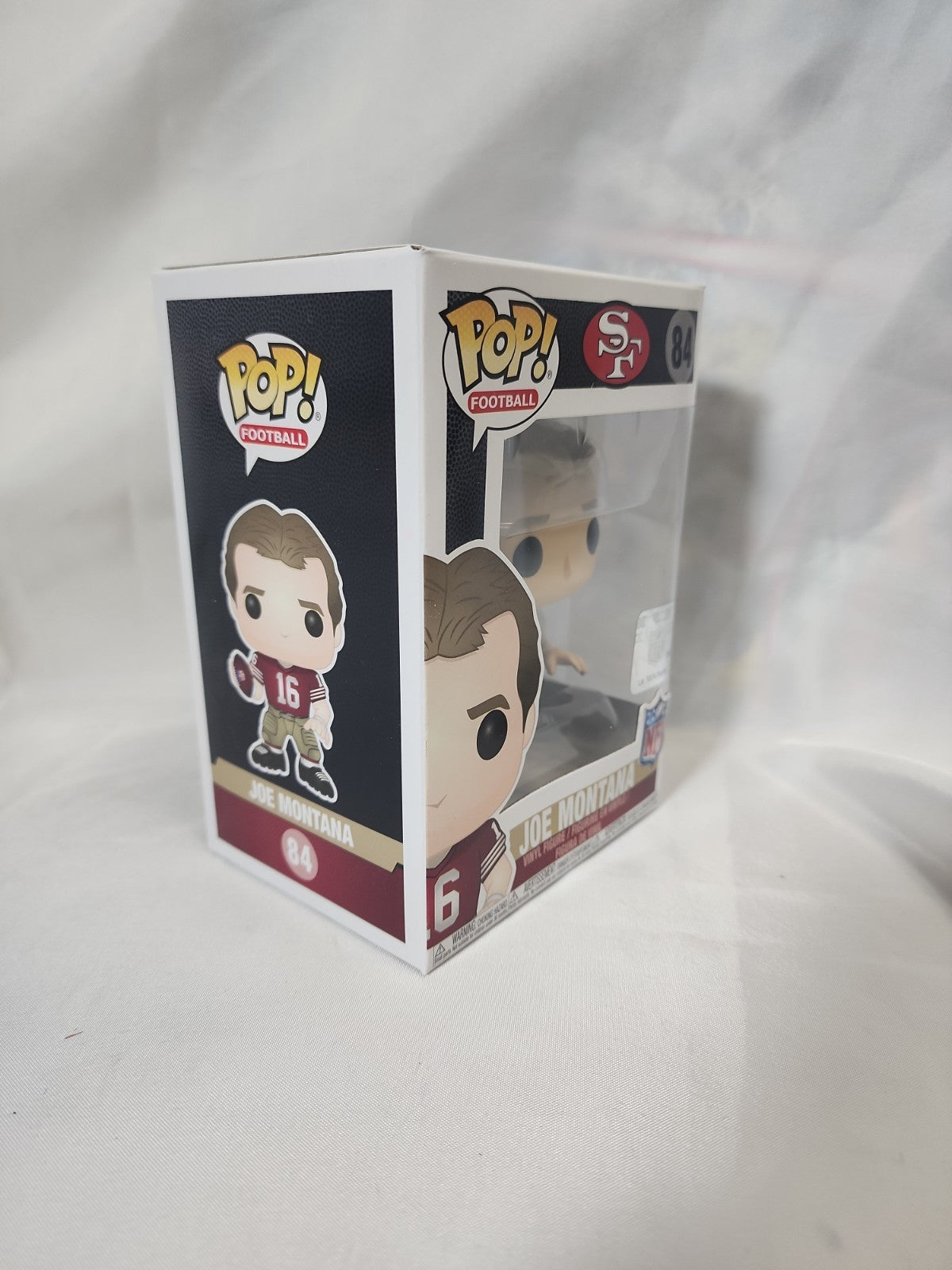 Funko Pop! Joe Montana #84 San Francisco 49ers, Home Jersey, Football, NFLJJ02103