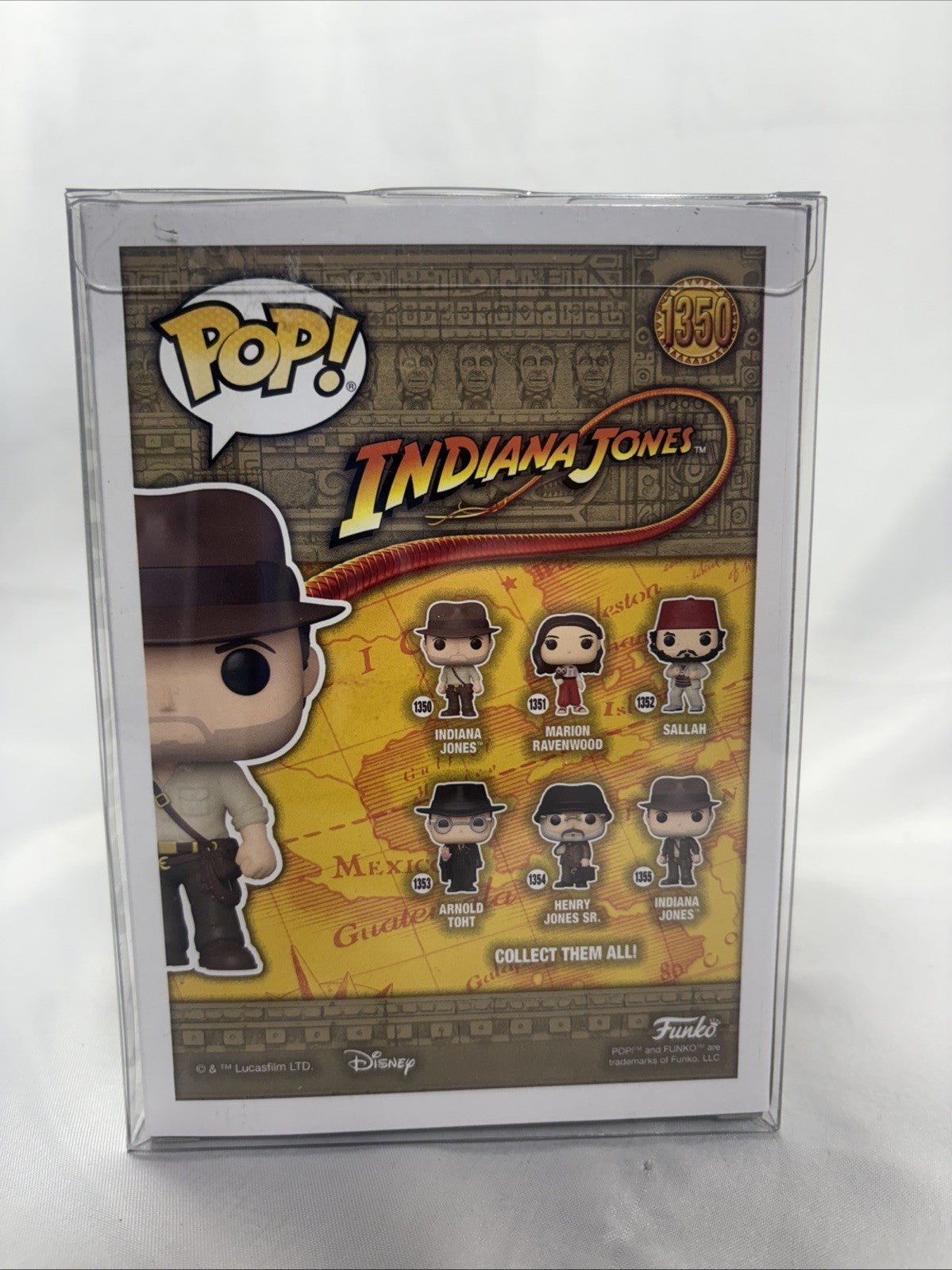 Funko Pop Indiana Jones #1401 NYCC 2023 Fall Convention Limited Edition JJ0230JW2