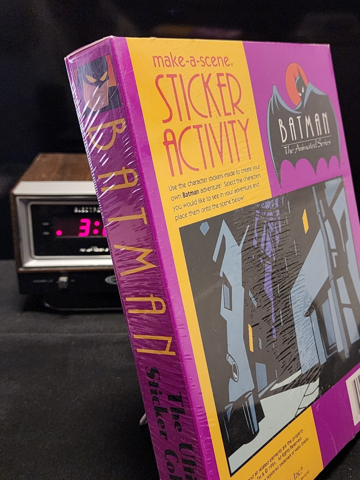 Sealed 1994 Mello Smello Batman Animated Series Sticker SEALED PW1410WH1