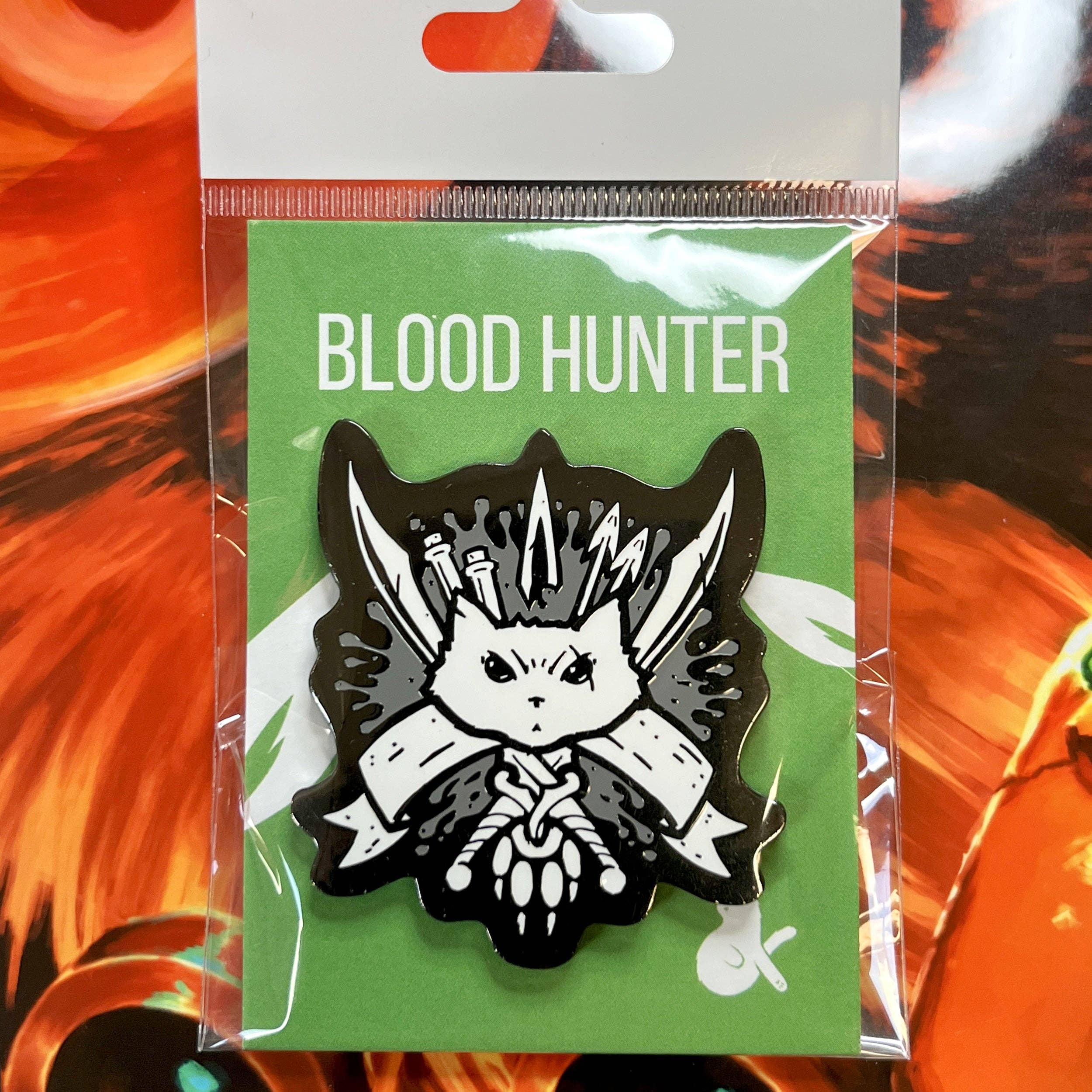 Blood Hunter Enamel Pin