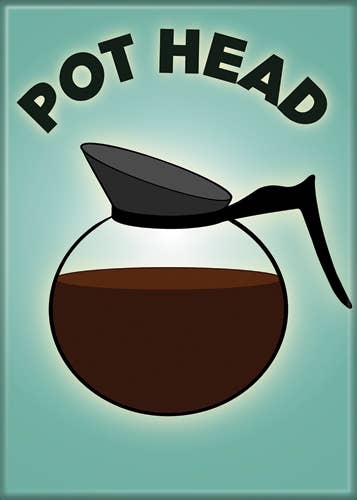 Well This is Awkward Pot Head Magnet