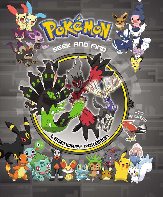 Pokémon Seek and Find: Legendary Pokémon by Viz_Unknown