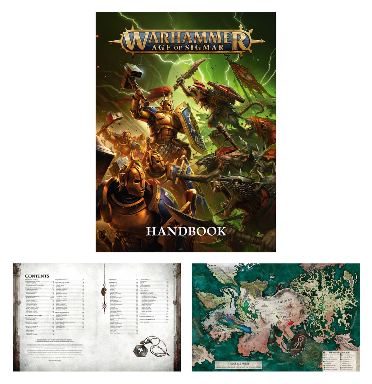 Caja de introducción de Warhammer Age of Sigmar (ING)