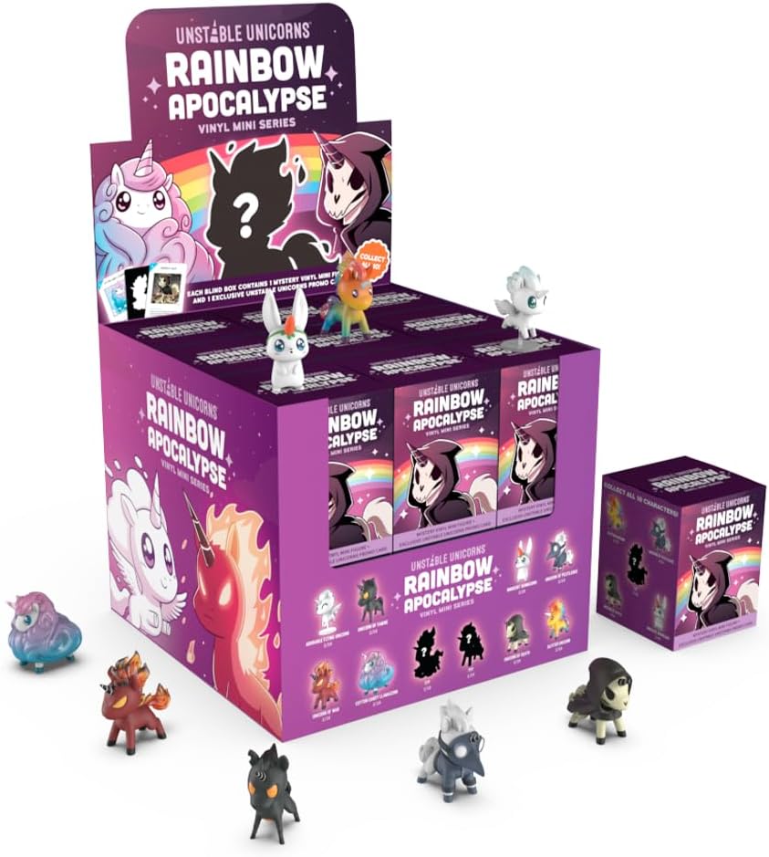 Unstable Unicorns Rainbow Apocalypse Vinyl Mini Series