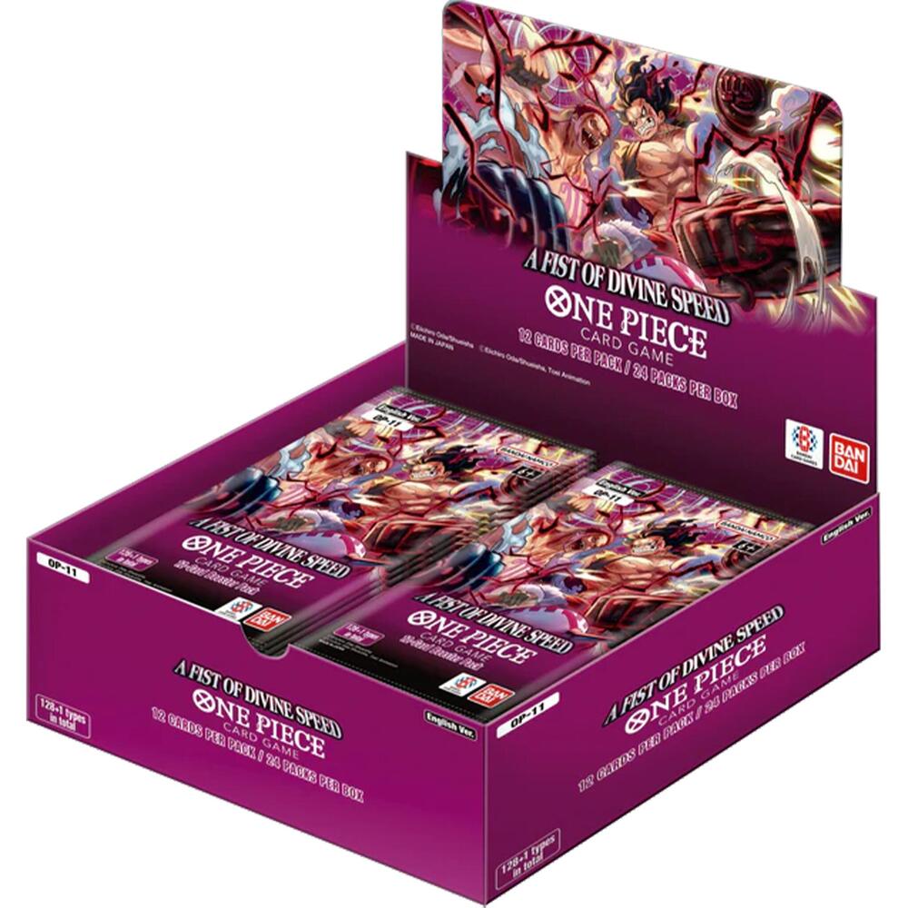 One Piece TCG : OP11 A Fist of Divine Speed Booster Box