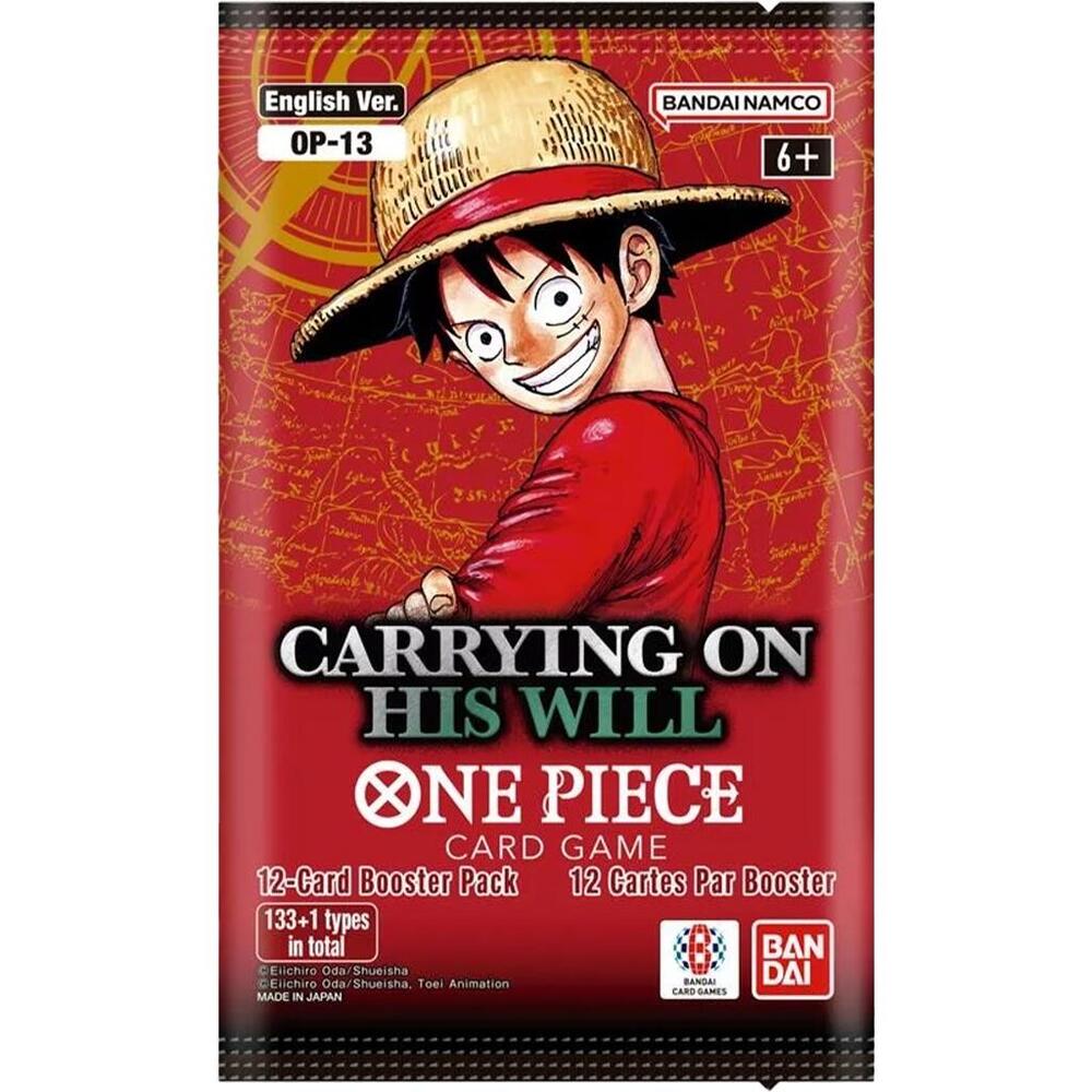 One Piece TCG: OP13 Carrying On His Will- Booster Pack