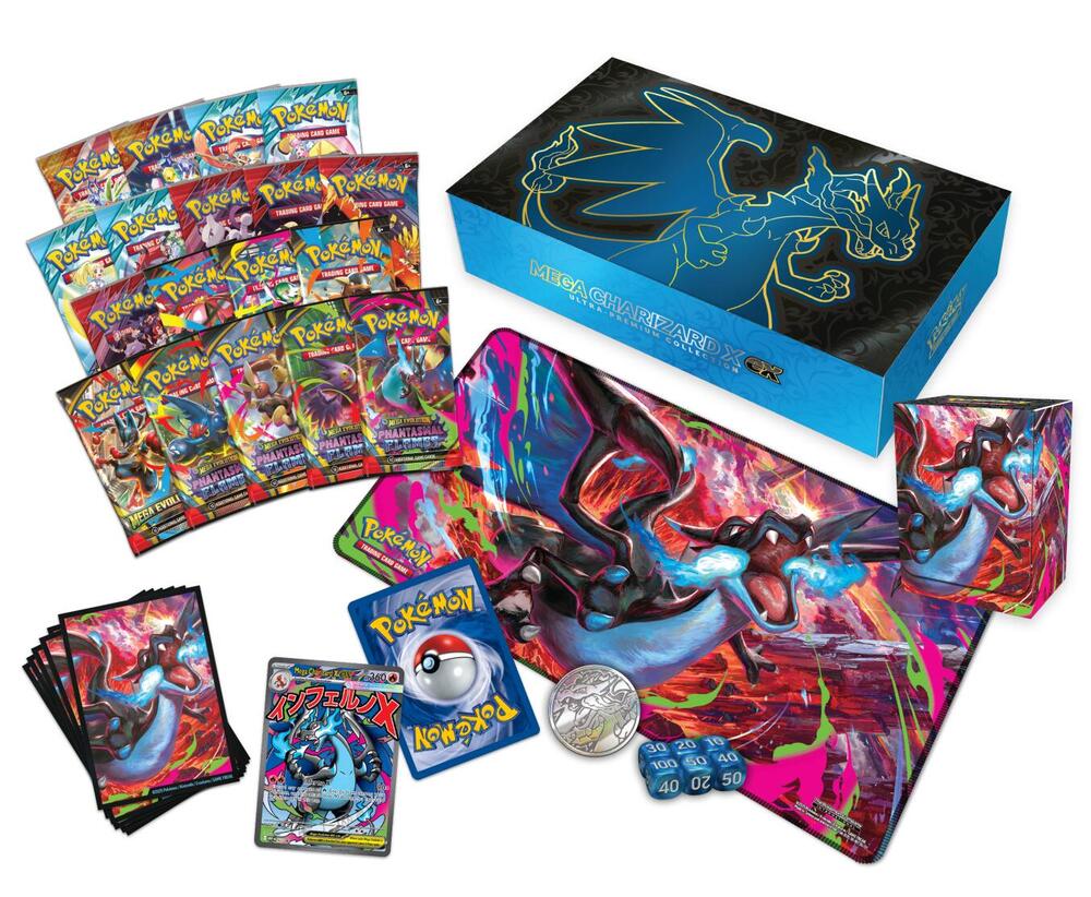 Pokemon: Mega Charizard X ex Ultra-Premium Collection
