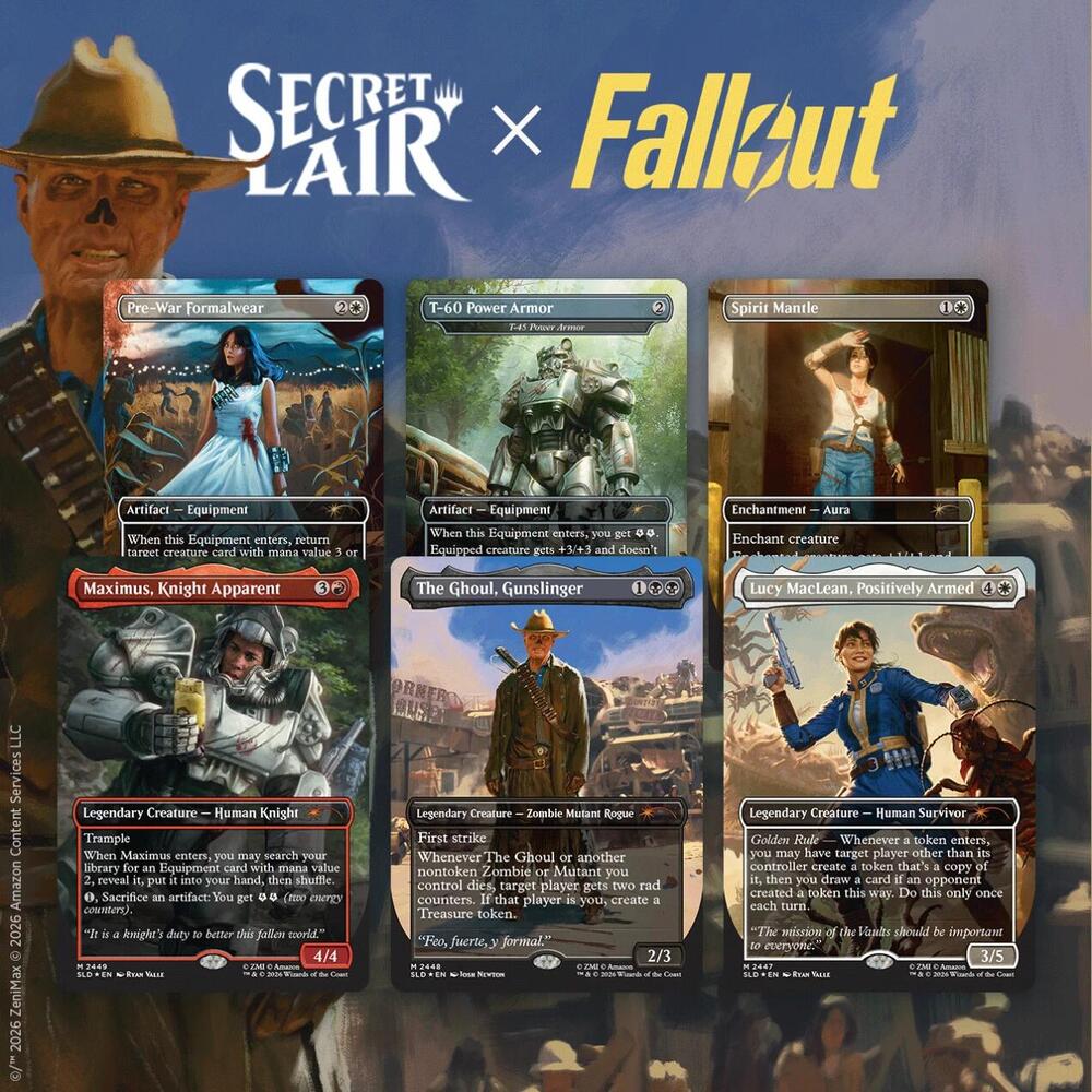 Magic the Gathering: Fallout - Secret Lair - Beyond Valut 33