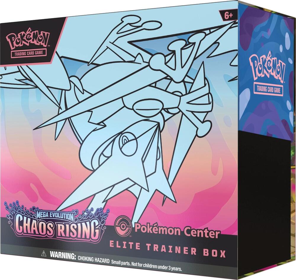 Pokémon: Mega Evolution Chaos Rising POKEMON CENTER Elite Trainer Box