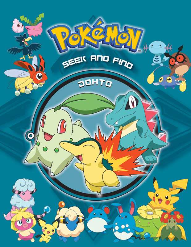 Pokémon Seek and Find: Johto by Viz_Unknown