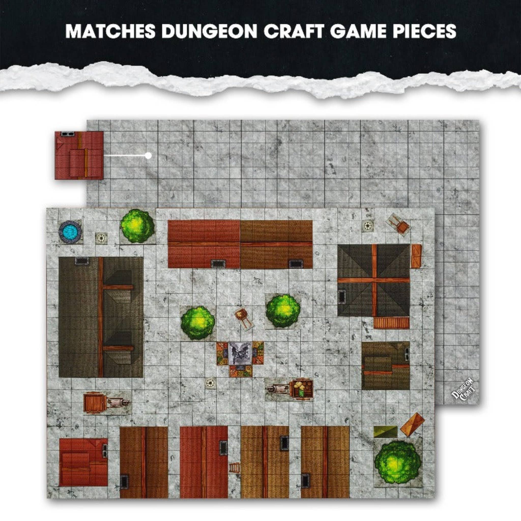 BattleMap: City battle map - TTRPG Terrain