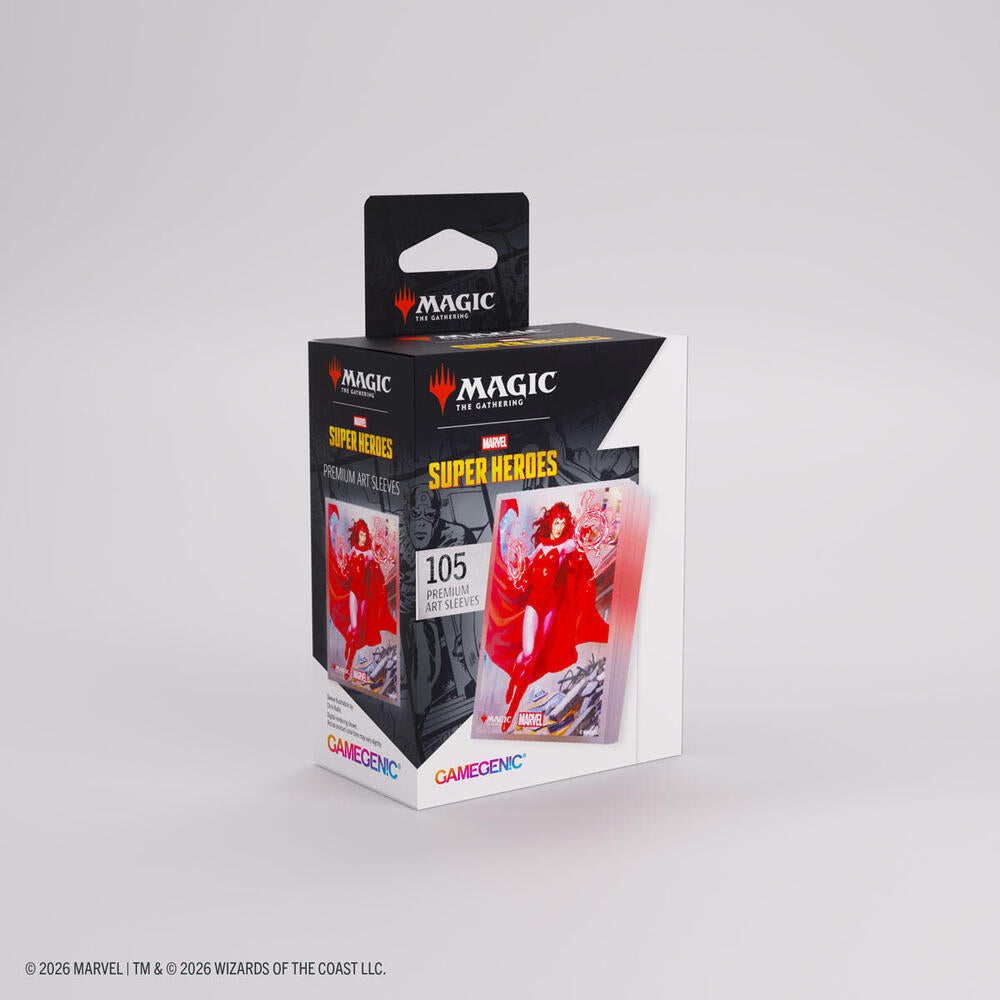 Gamegenic: Magic The Gathering: Msh Marvel Super Heroes: Premium Art Sleeves: The Scarlet Witch