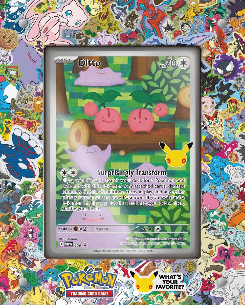 Pokemon TCG: 30TH Celebration Ditto Premium Collection