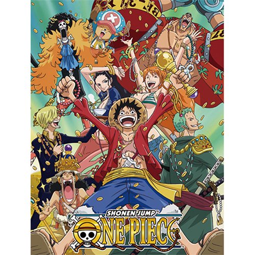 One Piece: Money Sublimation Throw Blanket