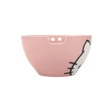 Hello Kitty 20 Oz Pink Bowl With Blue Chopsticks