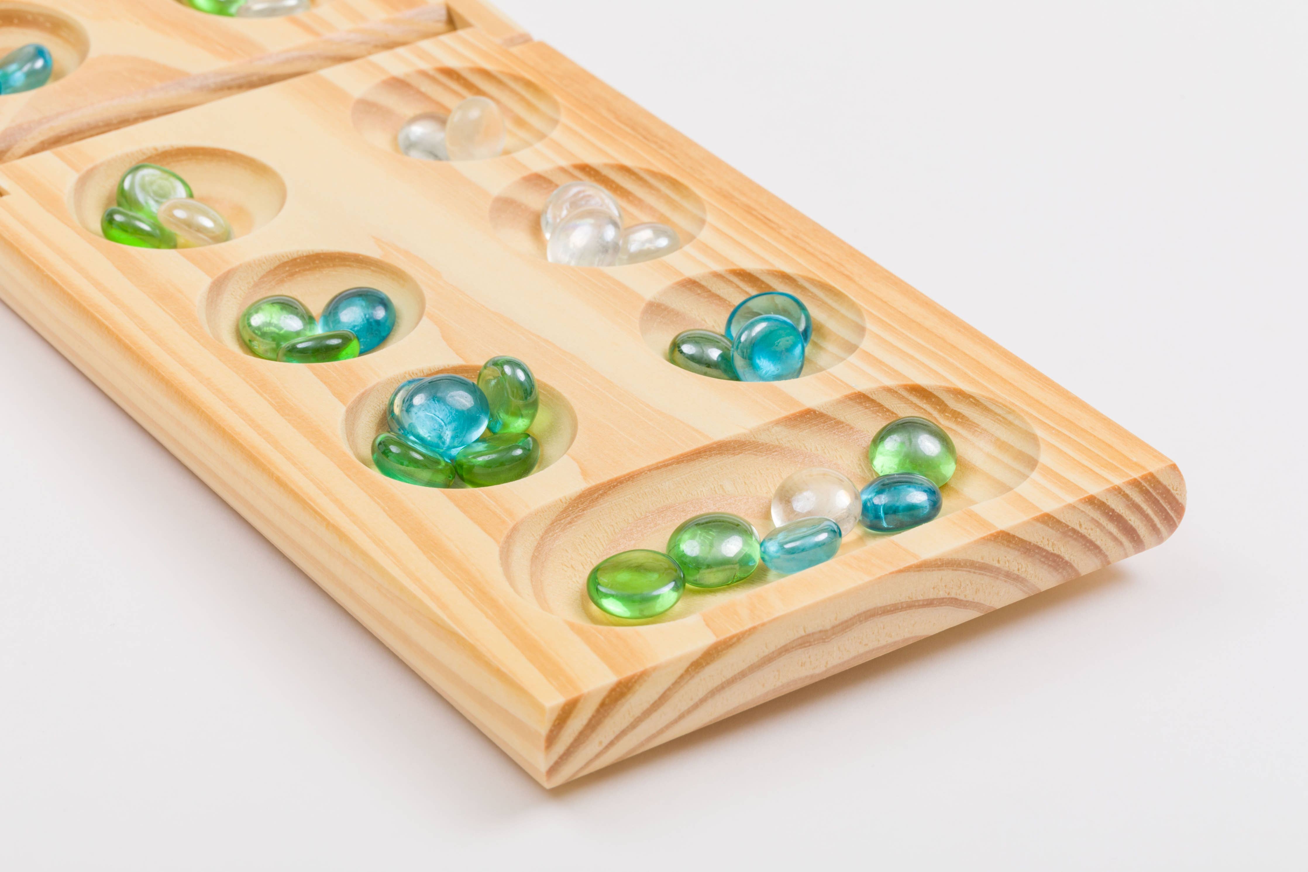 Regal Games Mancala Foldable Wooden Board Game