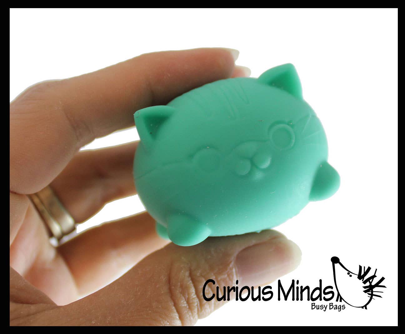 NeeDoh Teenie Cool Cat Groovy Soft Doh Filled Stretch Ball -