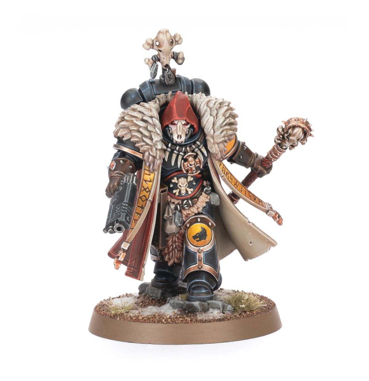 Warhammer 40000 Space Wolves Sacerdote Lobo