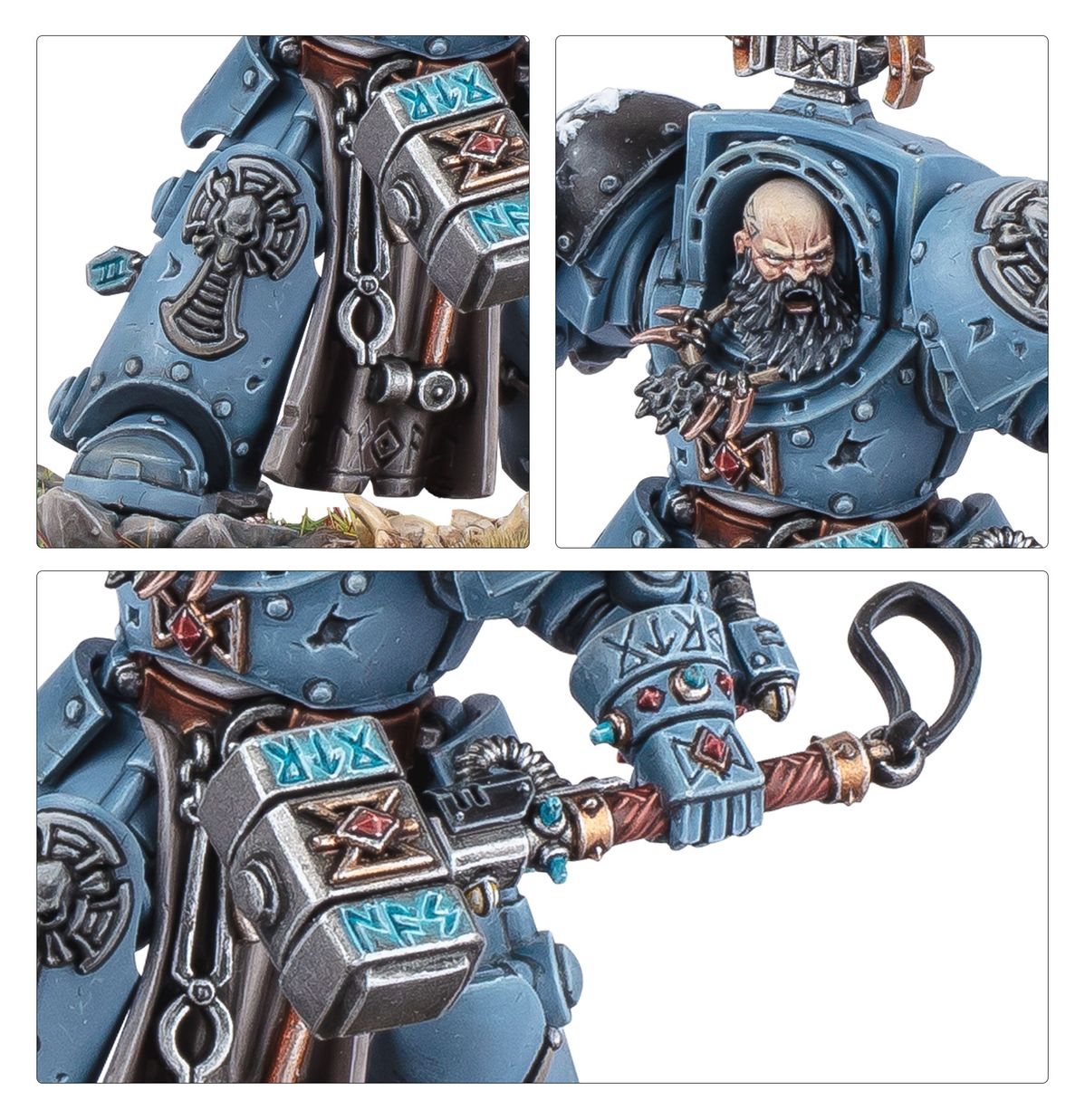 Warhammer 40000 Space Wolves Arjac Rockfist