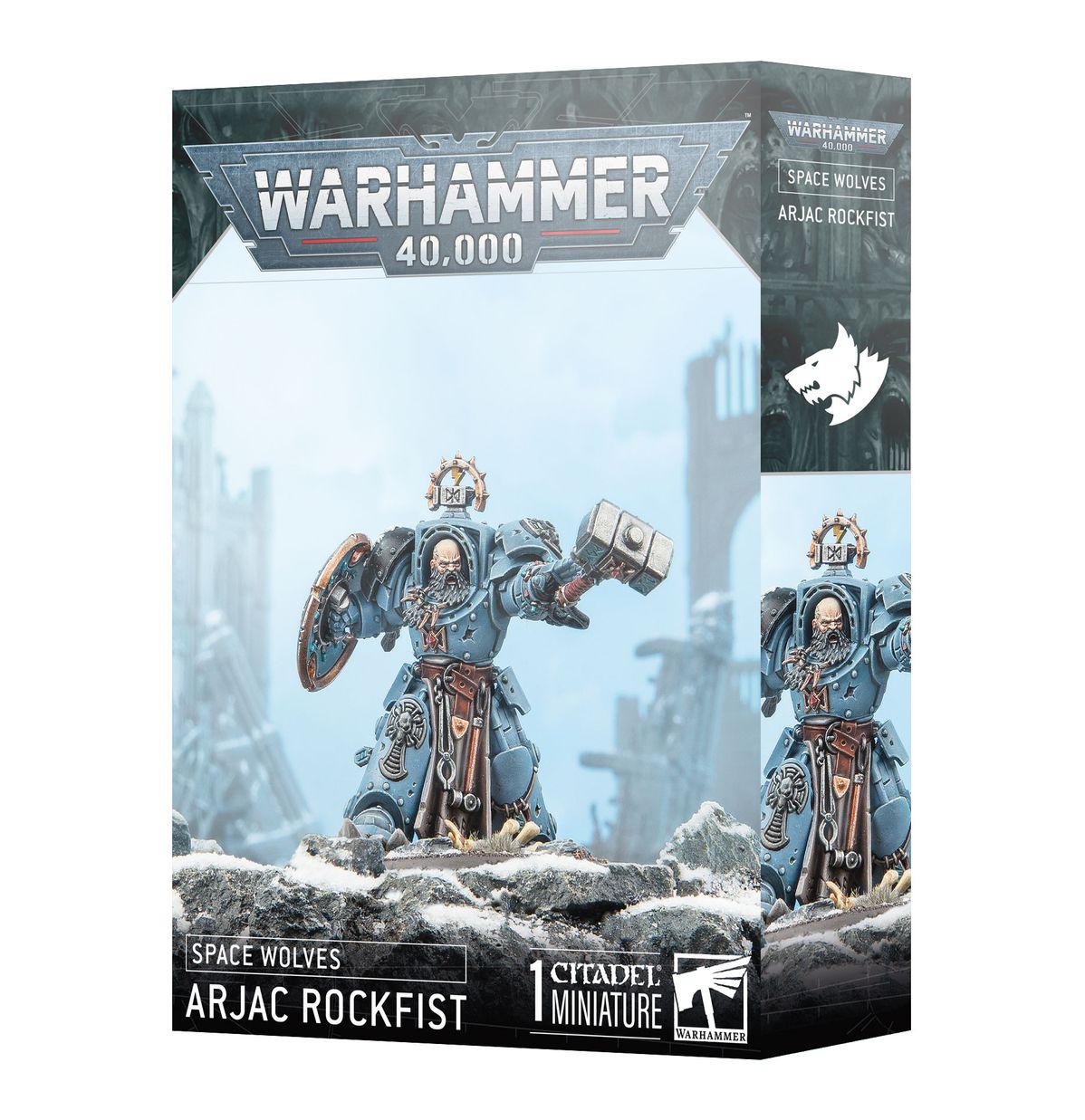 Warhammer 40000 Space Wolves Arjac Rockfist