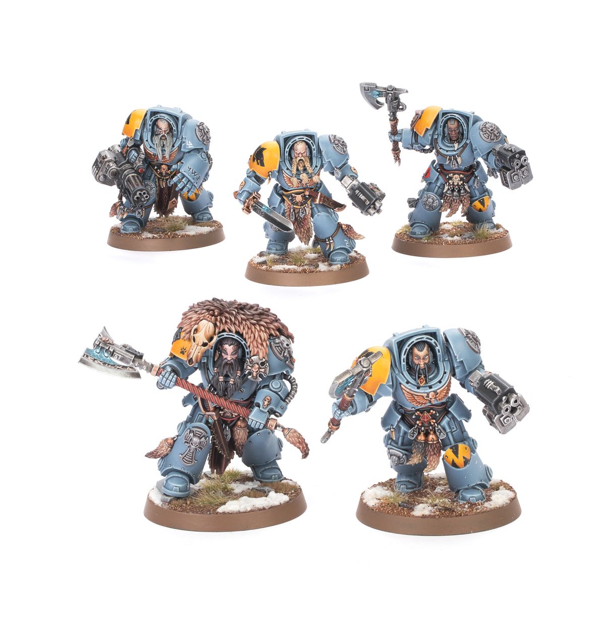 Warhammer 40000 Space Wolves Wolf Guard Terminators