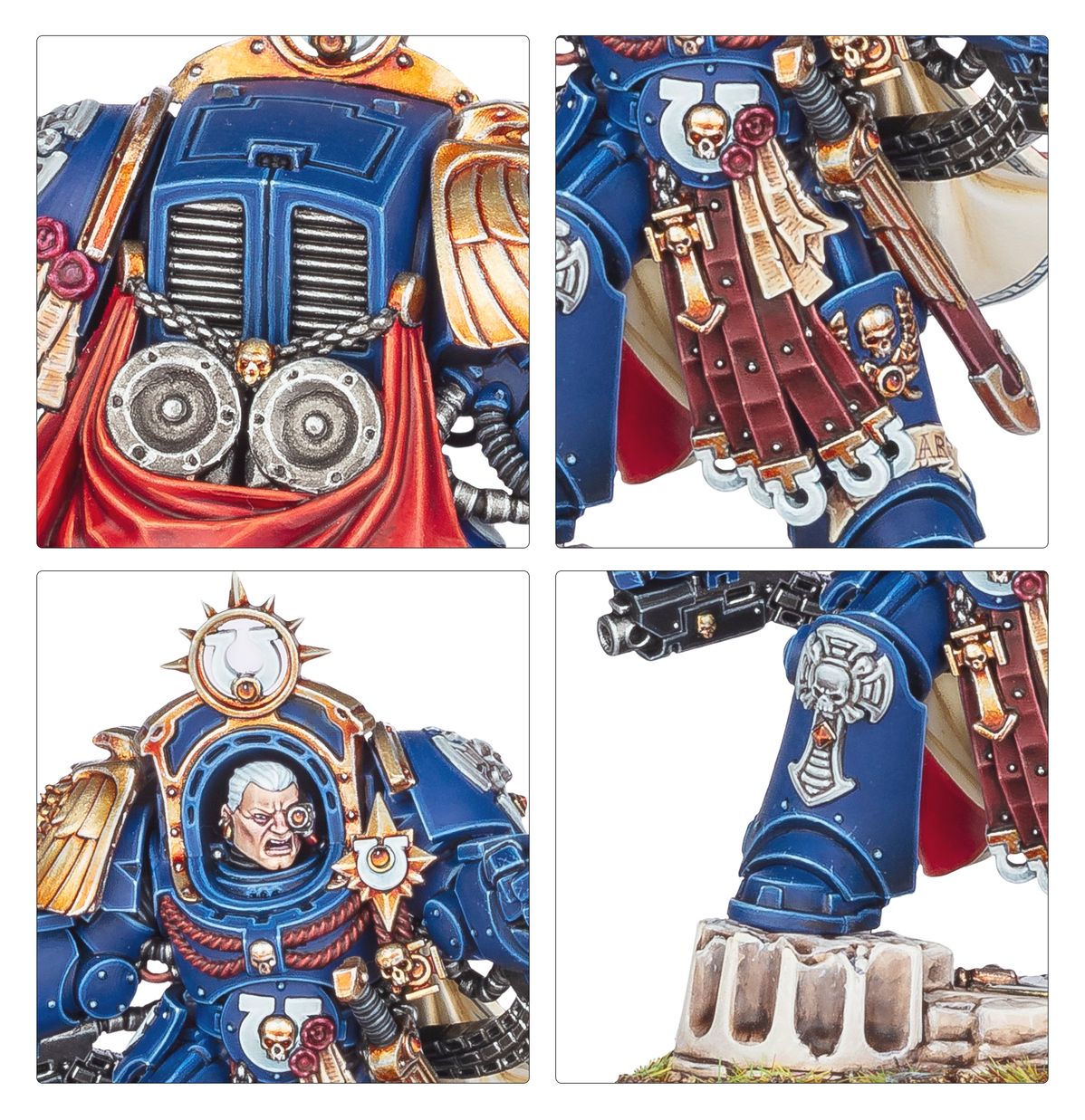 Warhammer 40000 Ultramarines Marneus Calgar In Armour Of Antilochus