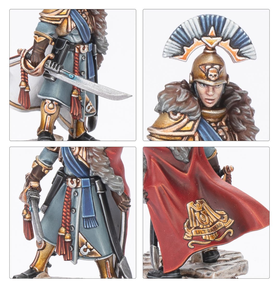 Warhammer 40000 Captain Titus and The Wardens of Ultramar