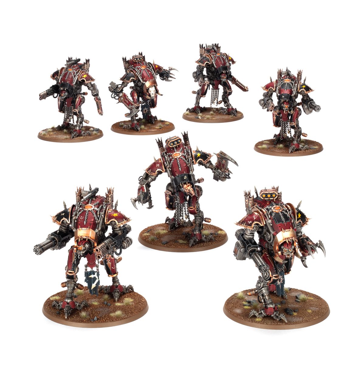 Lanza de manada de perros de los Caballeros del Caos de Warhammer 40000