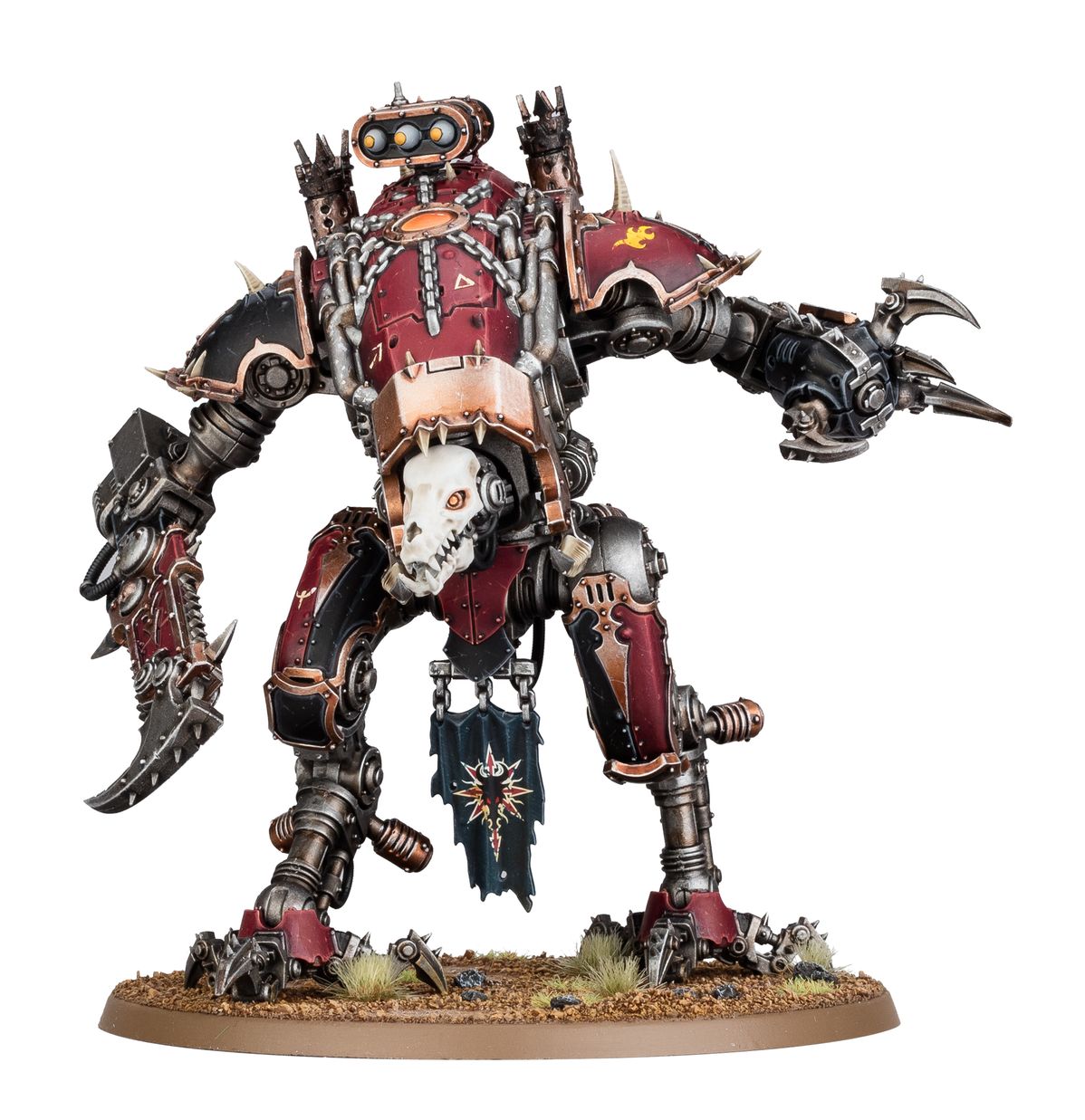 Lanza de manada de perros de los Caballeros del Caos de Warhammer 40000