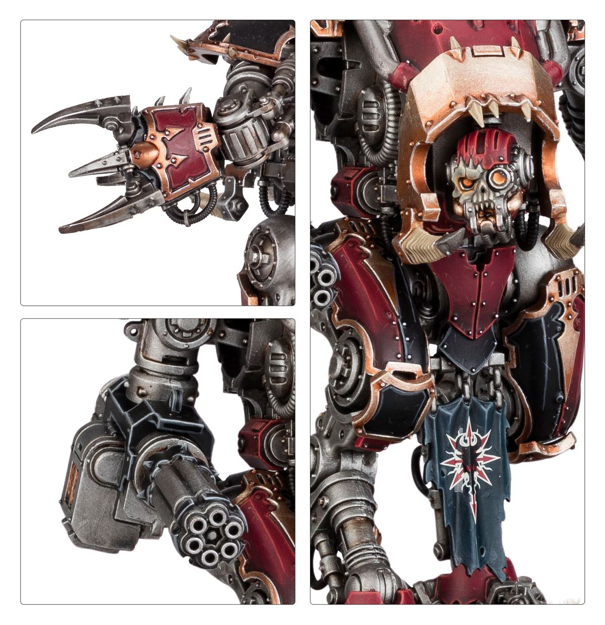 Lanza de manada de perros de los Caballeros del Caos de Warhammer 40000