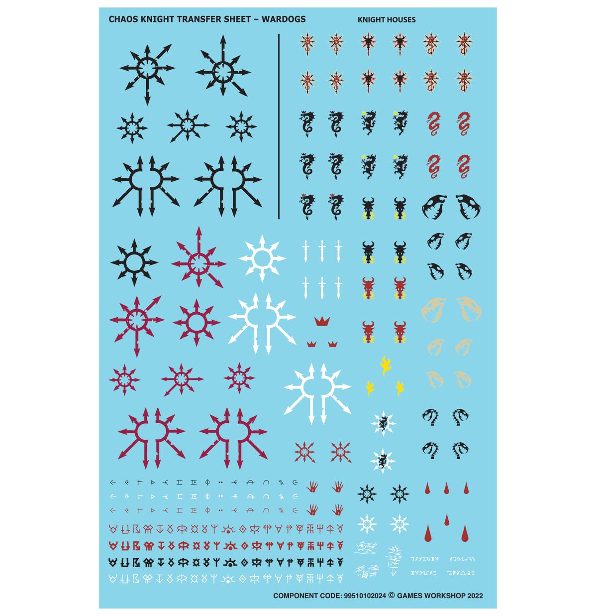 Warhammer 40000 Chaos Knights Houndpack Lance