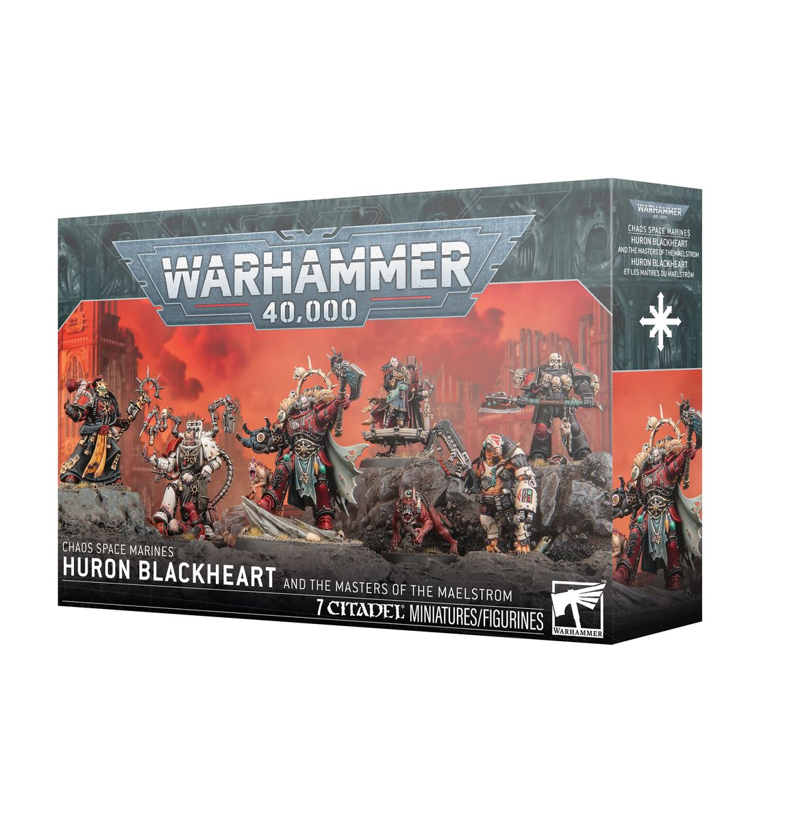 Warhammer 40000 Chaos Space Marines Huron Blackheart And The Masters Of The Maelstrom